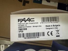 785105 Faac Xp30 Photocell Wall Or Recessed Range 30m
