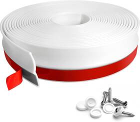 Fcsotsps 445036045039 Garage Door Seal Top And Sides 36feet Universal White Weather Strip