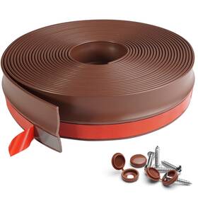 Fcsotsps Ckcbr-brown-11m Garage Door Seal Top And Sides 36feet Universal Brown W