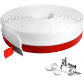 Fcsotsps Ckmcbr-white-581100 Garage Door Seal Top And Sides 36feet Universal White W