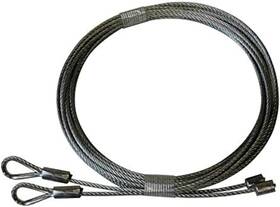 Fehr 301659158297 Garage Door Cables 1/8 Inch Pair Torsion Spring 9ft