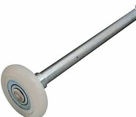 Roll26xl-dp Fehr 9 Inch Nylon Heavy Duty Garage Door Roller 2 Tire - Long Stem Qty10