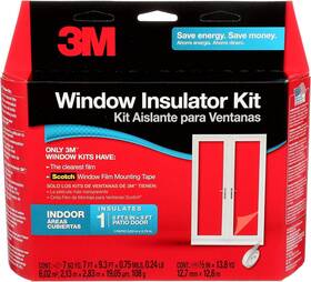 6ft-8 Filtrete 716080021957 3m Indoor Patio Door Insulation Insulator Kit For Inch X 9ft Ft