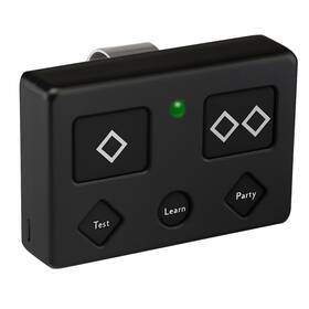 Axp1 Fjiayif 732236637575 Upgrade 5-button Gate Remote Transmitter Compatible With Ghost Black