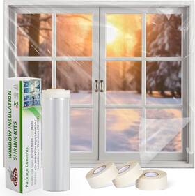 Flyzzz-wsik10m Flyzzz Window Insulation Kit - 62x393in Transprancy
