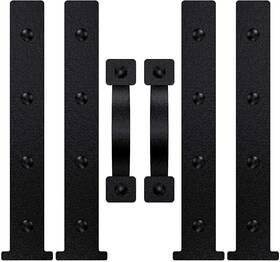 Fohome 788484452286 Magnetic Decorative Garage Door Accents Faux Hinges Handles 4 2