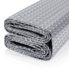 Fonuno Geremo 0.6 4.5m Reflective Bubble Insulation Sheet Double Side Aluminum Foil 23.6in X 15ft