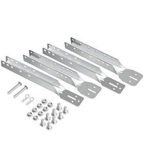 M1002 Foroiron Garage Door Opener Reinforcement Bracket Adjustable 1824 Inch Galvanized Steel