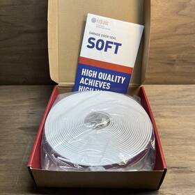 X0033ouw05 Fosluoc Garage Door Seal Top And Sides Strip White 34 Ft Adhesive Backed Ru