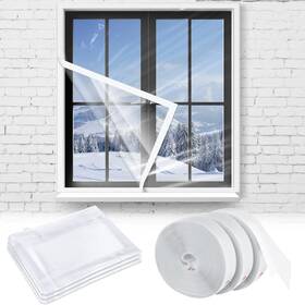 Men-frienda-860 Frienda 3 Pcs Window Insulation Kit 36 X 60 Inch Plastic Covering For