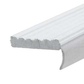 Frost King 726084262973 9 Ft. X 2.75 Inch Dual Vinyl Garage Door Top And Side Seal White