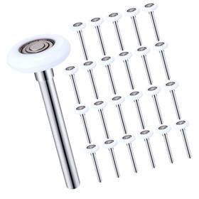 Wce-funtery-1305 Funtery White Nylon Garage Door Rollers 2 Inch Durable Replacement Wh