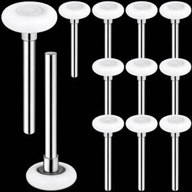 Wce-funtery-2653 Funtery 12 Pack 2 Inch Nylon Garage Door Rollers With Double Seal Cap 4 Stem Quiet Smoo
