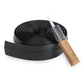 G-floor 744760009353 Garage Door Threshold Trim 16 Ft Weather Strip Waterproof Seal With Adhesive