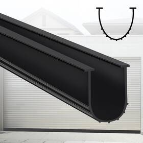 Ckmd-u-h-5m Gaahing Garage Door Bottom Seal Strip 16.4 Ft U-shaped Replacement Weather Stripping