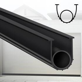 Ckmd-uo-h-5m Gaahing Garage Door Bottom Seal Strip 16.4 Ft Replacement Weather Stripping Impact
