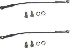 Garage-pro 194541659992 Tailgate Cable Set Of 2 Compatible With Honda Ridgeline 2006-2014
