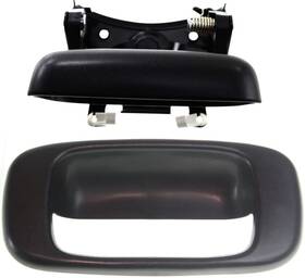 Garage-pro 194967763754 Exterior Tailgate Handle Set Of 2 Compatible With Textured Black