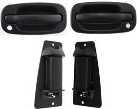 Garage-pro 194967830661 Front And Rear Exterior Door Handle Set Of 4 Compatible With 1999-