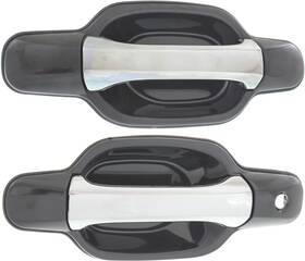 Garage-pro 194967920645 Front Exterior Door Handle Set Of 2 Compatible With 2004-2012 Chev