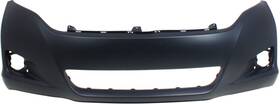 Jcwrept010315pgp Garage-pro Bumper Cover Compatible With 2009-2016 Toyota Venza Front