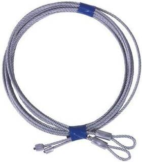General Foam Plastics 313097614617 Pair Of 7ft Garage Door Cable For Torsion Springs Heavy Duty
