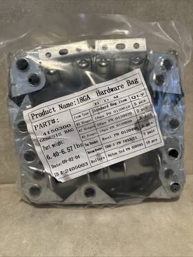 4150300 Genesis Garage Door Hardware Kit - Light Duty Rollers Hinges Brackets. Sealed Bag