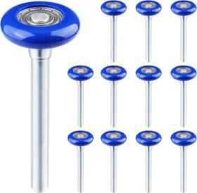 Genhakon 313053888830 12 Pack 1.8 Inch Nylon Sealed Garage Door Rollers Quiet/durable And High Load
