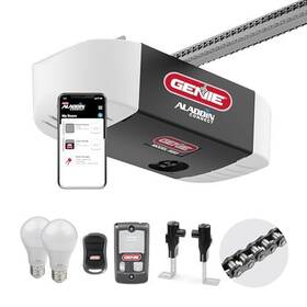 Genie 050049022013 Chain Glide Connect Essentials Smart Garage Door Opener - Reliable D