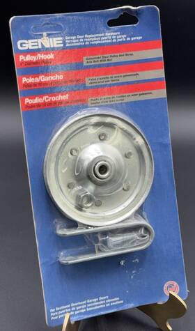Gdh-4p Genie 4 Inch Garage Door Pulley/hook Steel Genuine Oem Replacement Part New