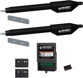 Hdp2 Ghost Controls Automatic Gate Opener Kit For Column Mounted And Dual Black