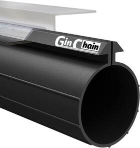 Ginchain 313088652604 Garage Door Bottom Seal Single Slot Weather Stripping For Clopay