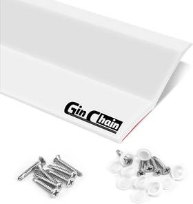 Ginchain 744110076806 Garage Door Seal Top And Sides Strip 36ft Weather Stripping Re