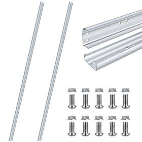 Mul-gisafai-65 Gisafai 2 Pcs Garage Door Vertical Track Replacement Rails Left R