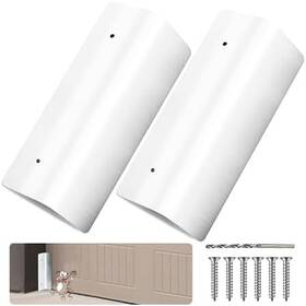 Goviictrich 744759048981 2 Pcs Garage Door Mouse Guard - Seal Guards Rustproof Side On
