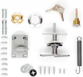 Granatan 313030580559 Garage Door Lock Kit T Handle Cylinder With Key Opener Garag