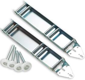 Granatan 445001011052 Garage Door Quick Turn Top Brackets 2 Pack Low Headroom Conversion