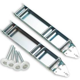 Granatan 820280330316 Garage Door Quick Turn Top Fixture Brackets Set Of 2 Rollers Included Esse