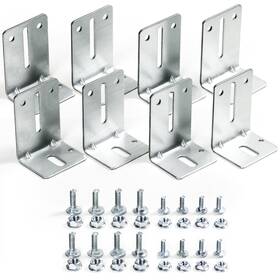 Granatan 820280330477 Garage Door Track Jamb Bracket J6 8 Pack Heavy Du