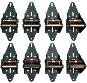 C4416-50 Green Hinge Energy Saving Garage Door - Residential 5 Panel Over 12ft And Comme