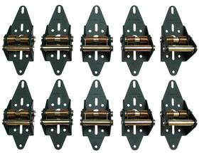 C4416-60 Green Hinge Garage Door Energy Saving Set For 6 Panel Residential Over 12ft And Comm