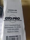 Gto-aq202-nb Gto Pro Narrow Band Receiver Antenna Feet Cable Grey Dc