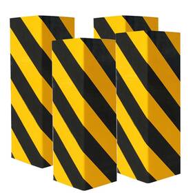 Pb004psp1 Guequitlex Garage Wall Protector Foam Corner Guard For Parking Garages - Edge Prote