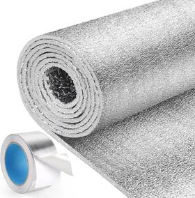 Sbwm-2410 Hador Window Insulation For Winter Reflective Roll 24in X 10ft Silver