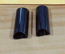 Haiouus 496949175327 2 Pack Black Garage Door Sensor Cover For Ge-nie Gstb-r Stb-bl