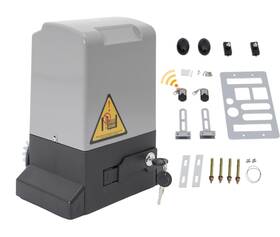 Haorebaiyu 758439371610 Electric Slide Gate Motor 27.4 19.8 33cm / 10.8 7.8 13.0inch Gray