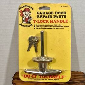 202201 Hardware Junction Garage Door Replacement T-lock Handle No 100 Nos Sealed