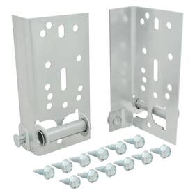 Hardwarex Supply 626143043140 Garage Door Bottom Lifting Brackets For 7/16 Inch Diameter Roller Stem
