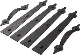 Hardwear 313055496439 Decorative Magnetic Garage Door Hinges Hardware 6 Pieces Accents At