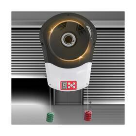 Yzjq-juanmenqi3 Helivivfy Auto Roller Door Opener Equipped With Two Remote Control Allows For Conveni